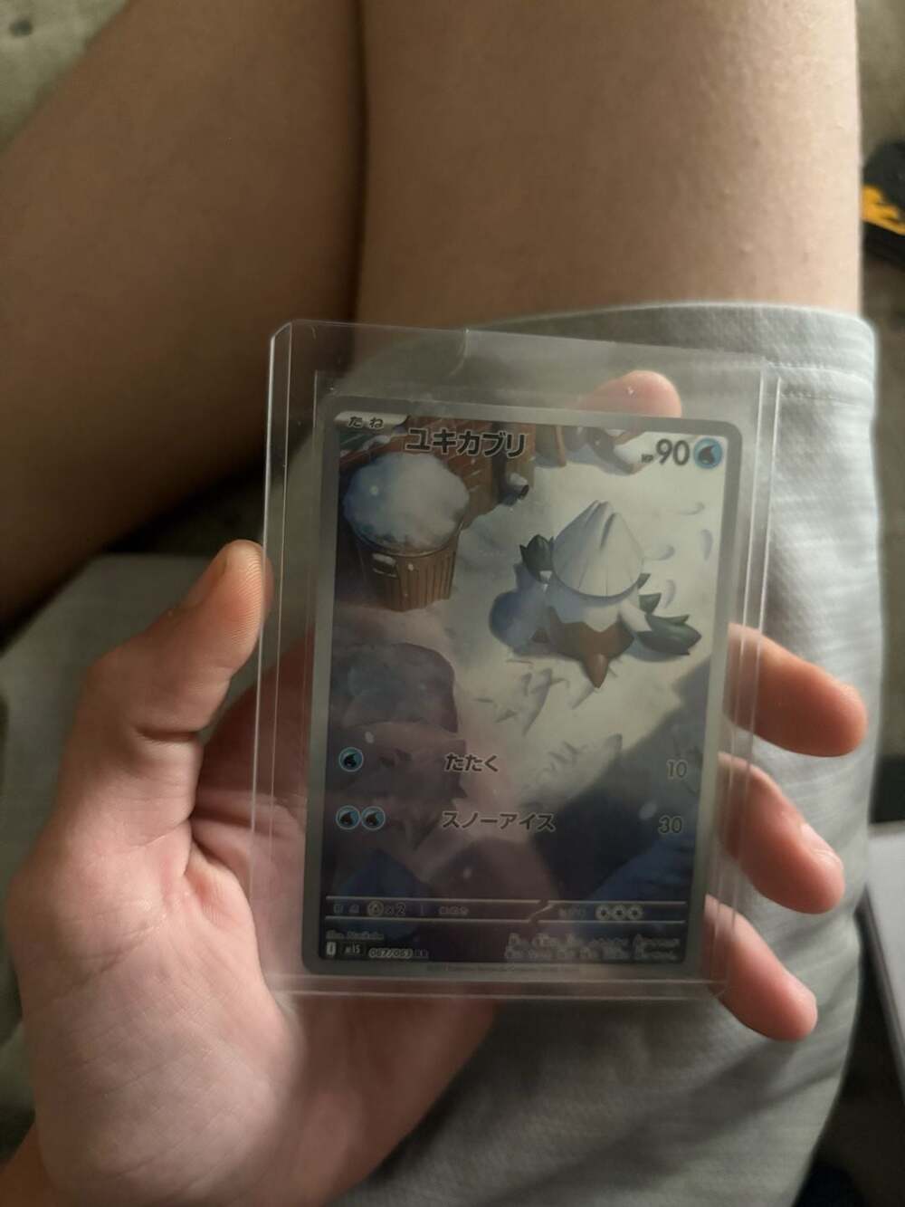 Snover 067/063 AR Japanese Pokemon Card